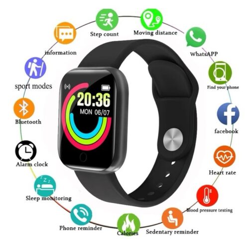 Smart Bracelet Smartwatch D20 1 1.3" - Image 3