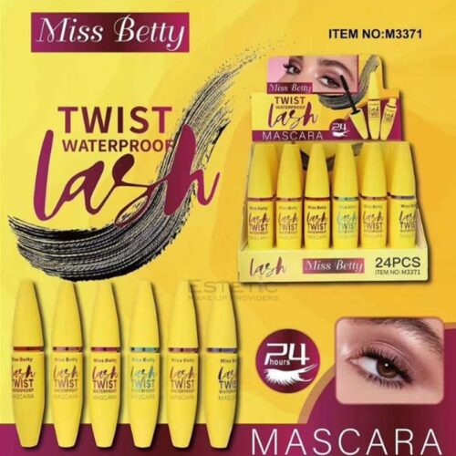 Rímel Miss Betty Lash Twist Máscara Waterproof - Image 2